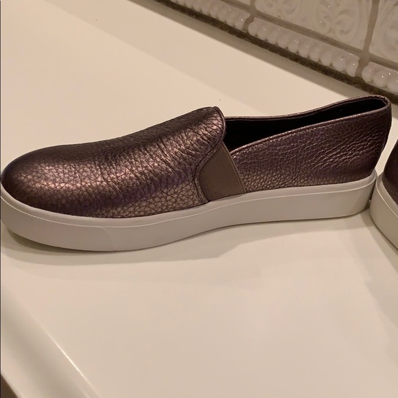 VINCE BLAIR METALLIC COPPER/BRONZE SNEAKERS—MINT! 5.5 - Picture 5 of 8